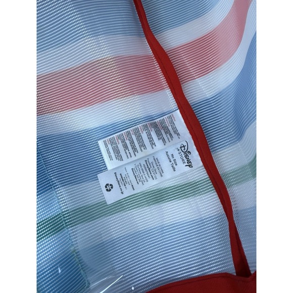 Disney Mickey Mouse Mesh Tote Bag Large Summer Beach Pool Bag - Picture 6 of 7